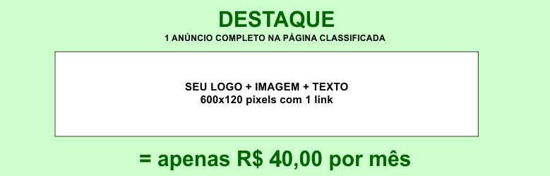 Anúncio de Destaque