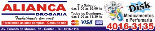Alian�a Drogaria  - Jarinu-SP