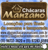 Chácaras Manzano - Jarinu-SP - Locação para finais de semana e temporada