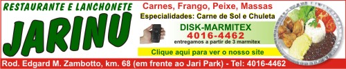 Restaurante e Lanchonete Jarinu - Clique para acessar o nosso site