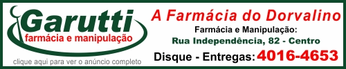 Garutti - Farm&aacute;cia e Manipula&ccedil;&atilde;o - Jarinu SP