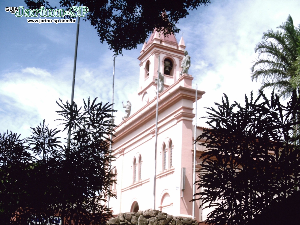 Jarinu-SP - Praa da Matriz e igreja