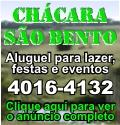 Chácara São Bento - Aluguel